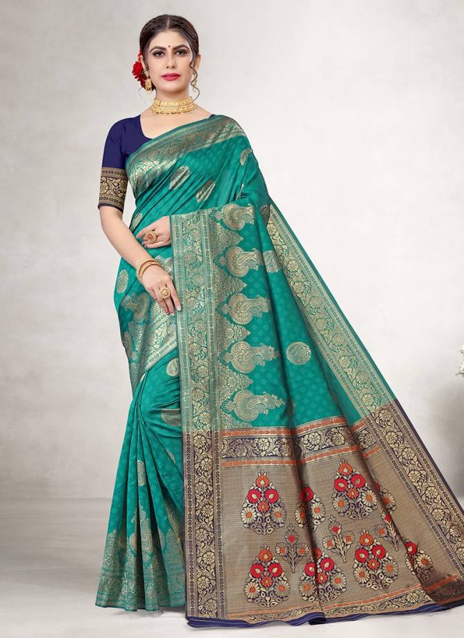 Lakshya Vidya vol 04 Designer Festive Wear Jacquard Silk Heavy Latest Saree Collection